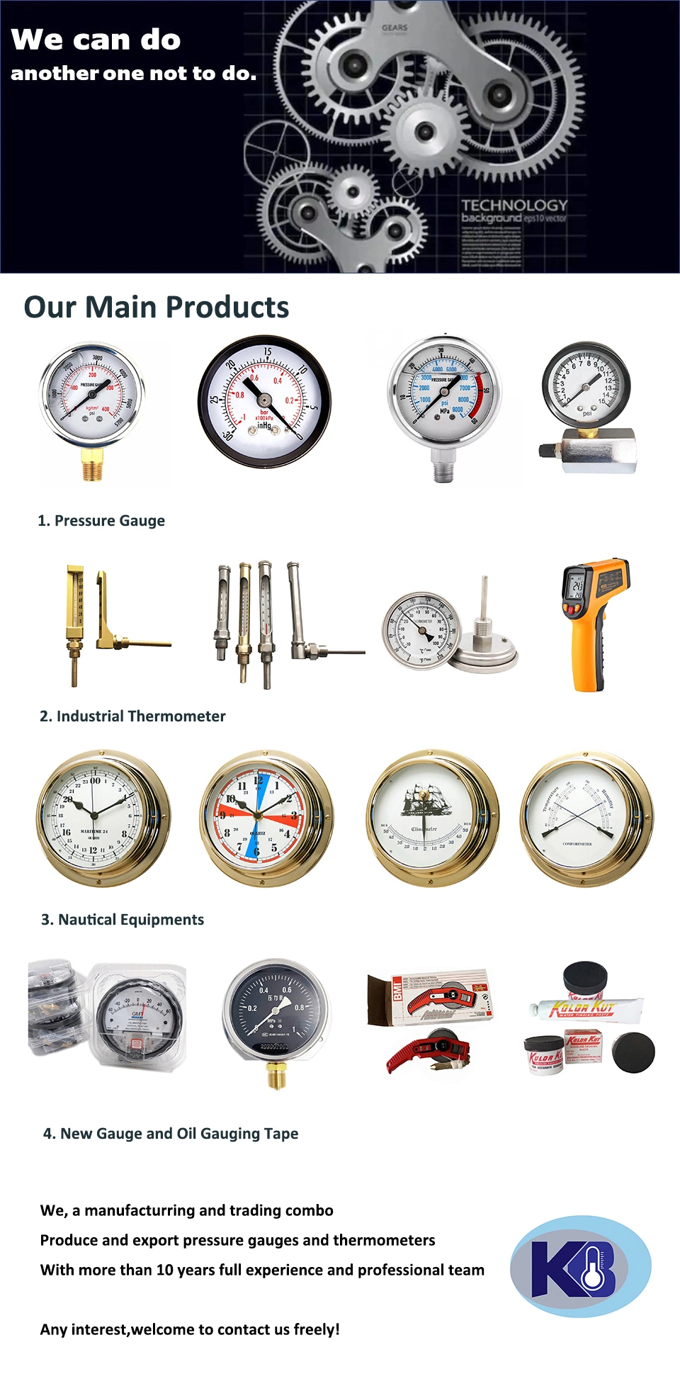 Pressure Gauge Damper Stainless Steel